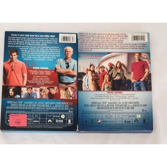 Dexter - The Complete Second & Fourth Seasons (DVD, 2008, 4-Disc Set) - Picture 5 of 5